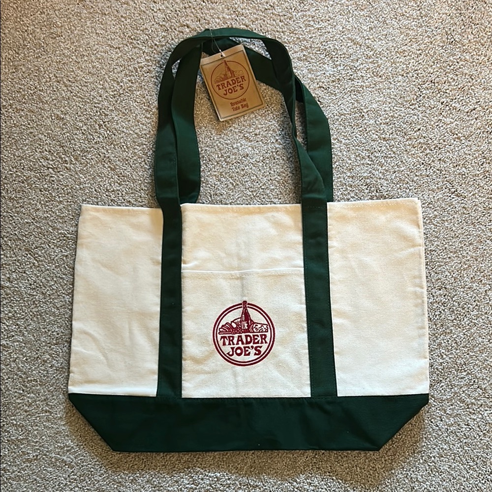 Trader Joe's Canvas Tote Bag